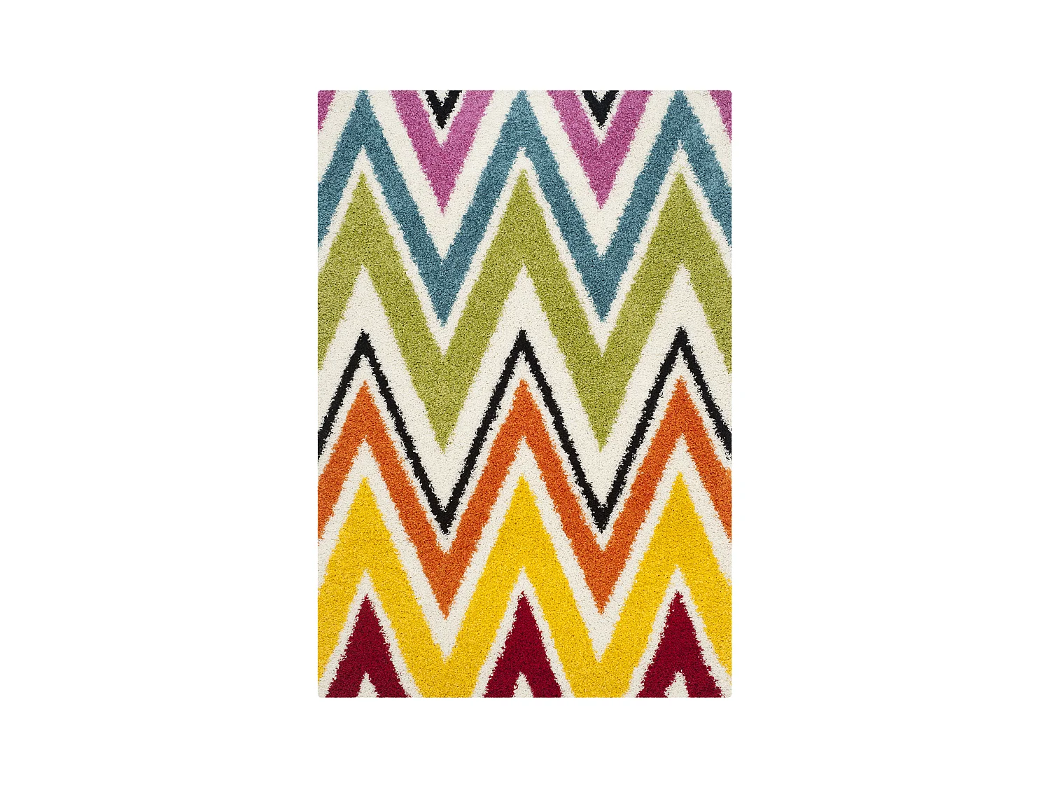 Tapis Neutre/Multicolore 160 X 229 cm - Emory