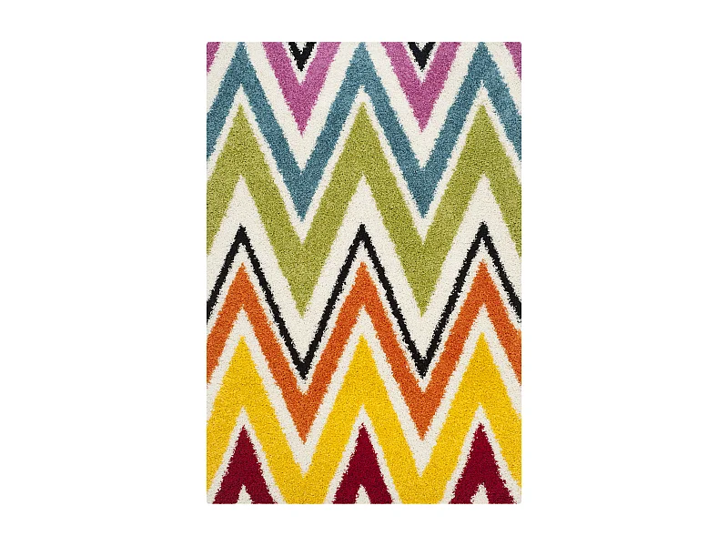 Tapis Neutre/Multicolore 160 X 229 cm - Emory
