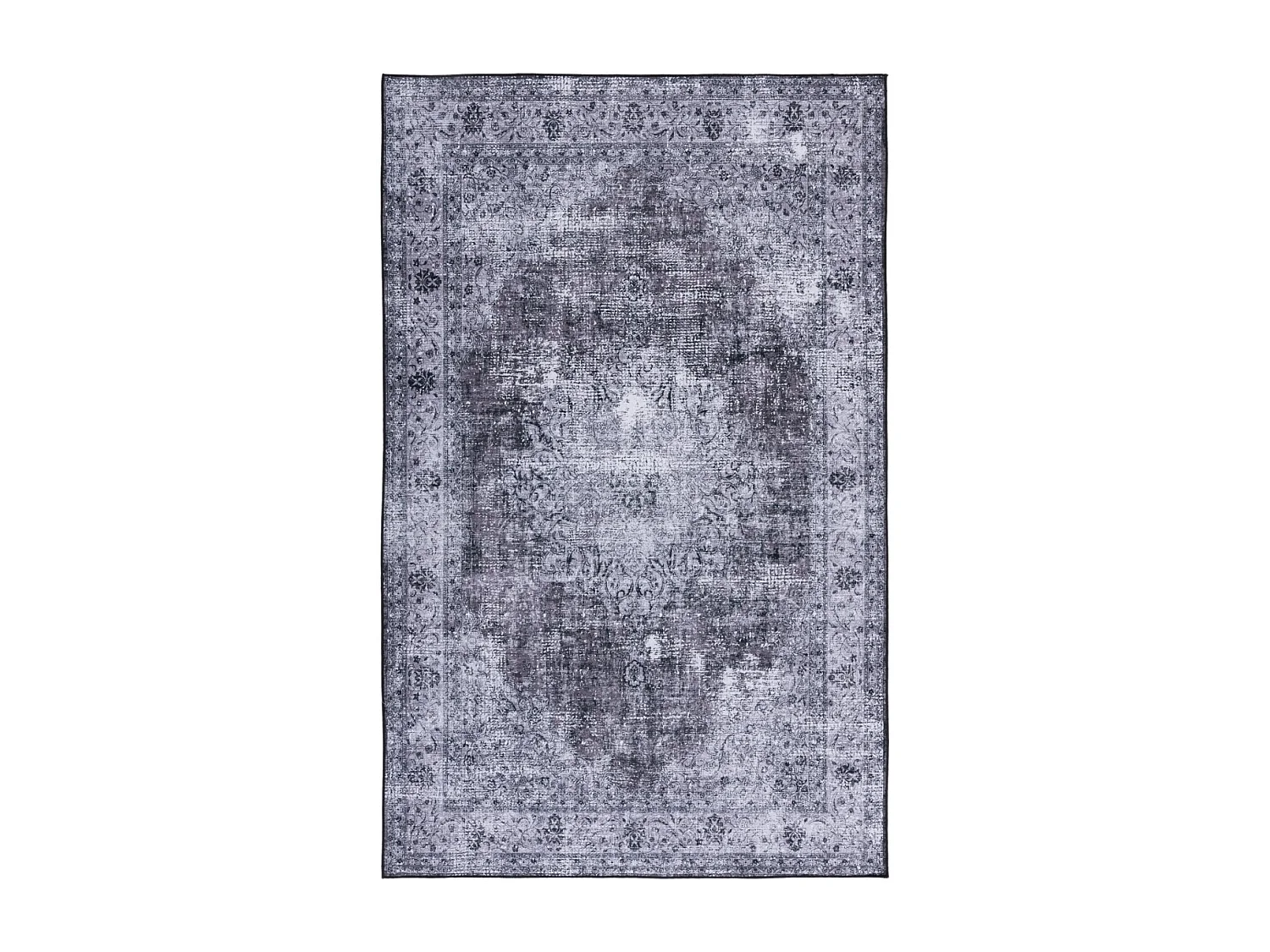 Tapis Noir/Gris 183 X 274 cm - Veda