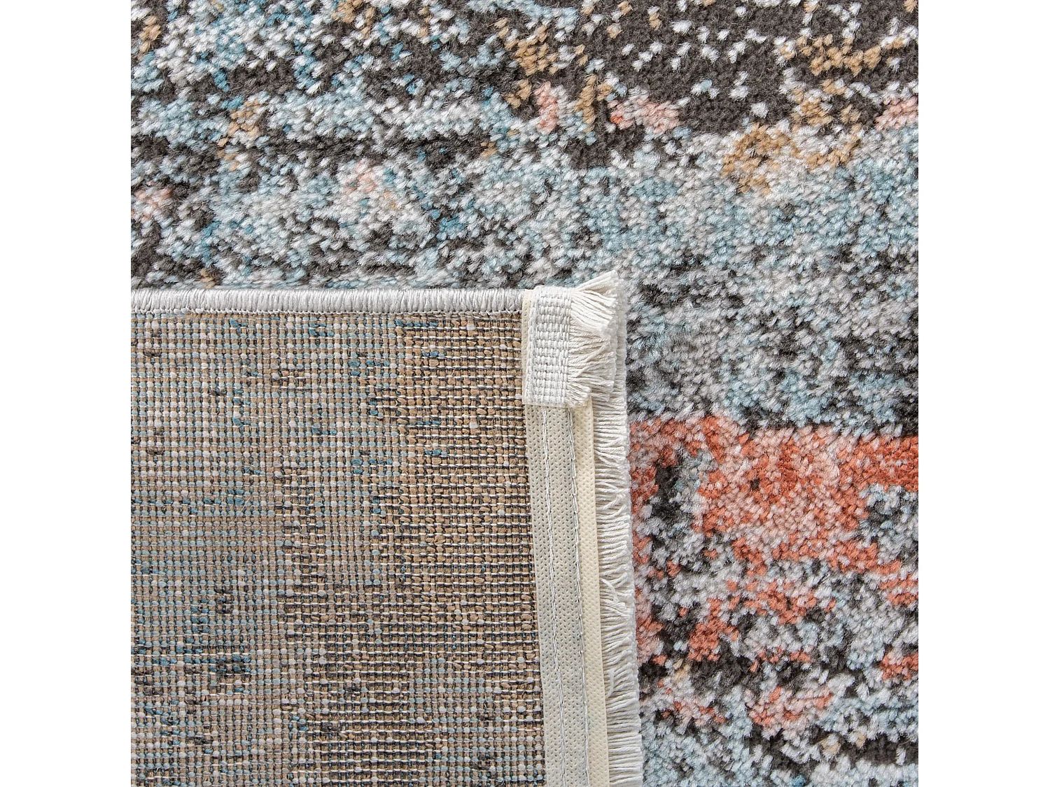 Tapis Gris/Rose 122 X 183 cm - Elise