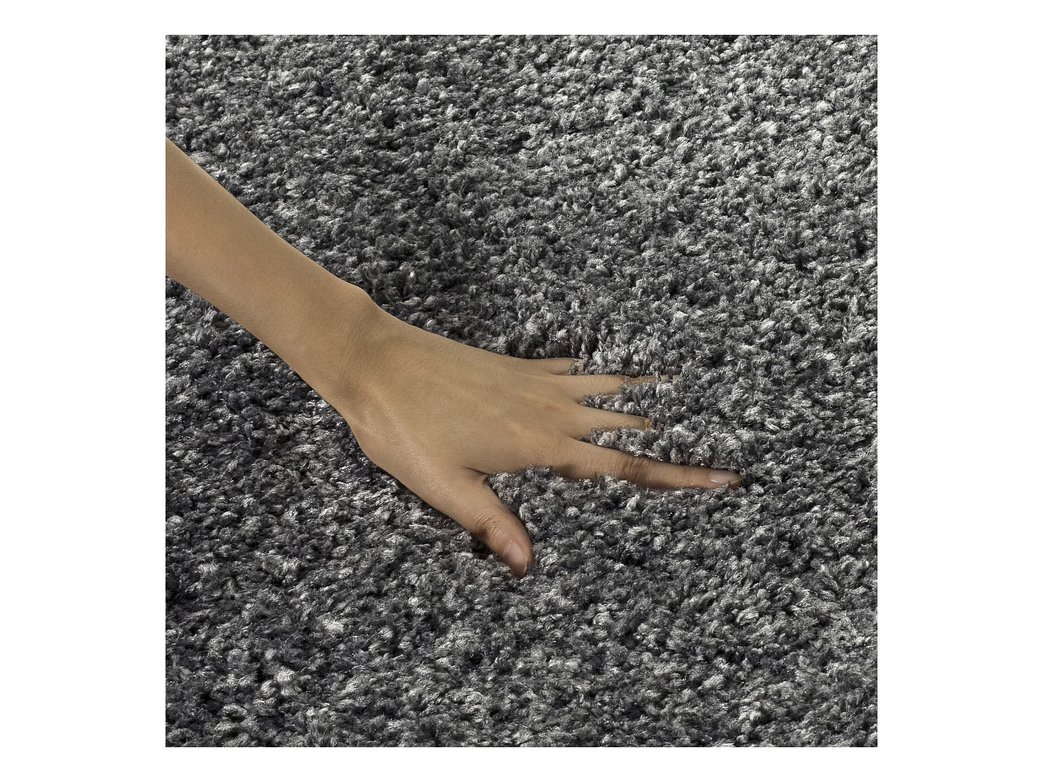 Tapis Gris 122 X 183 cm - Crosby