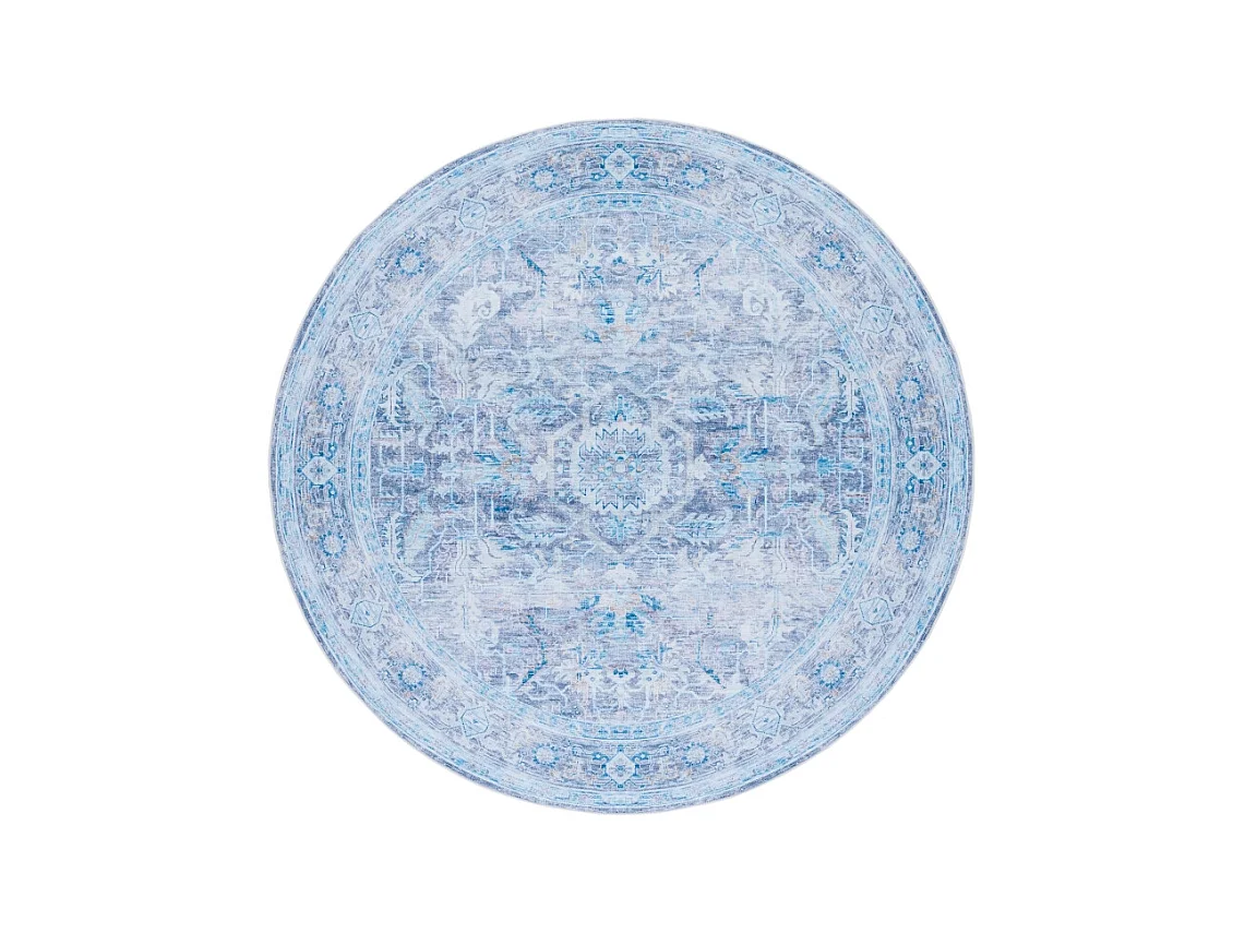 Tapis Violet/Bleu 183 X 183 cm - Nyx