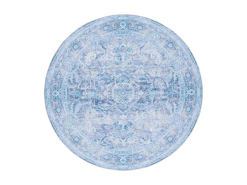 Tapis Violet/Bleu 183 X 183 cm - Nyx