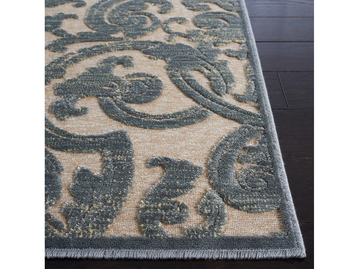 Tapis Gris/Multicolore 122 X 170 cm - Marigot