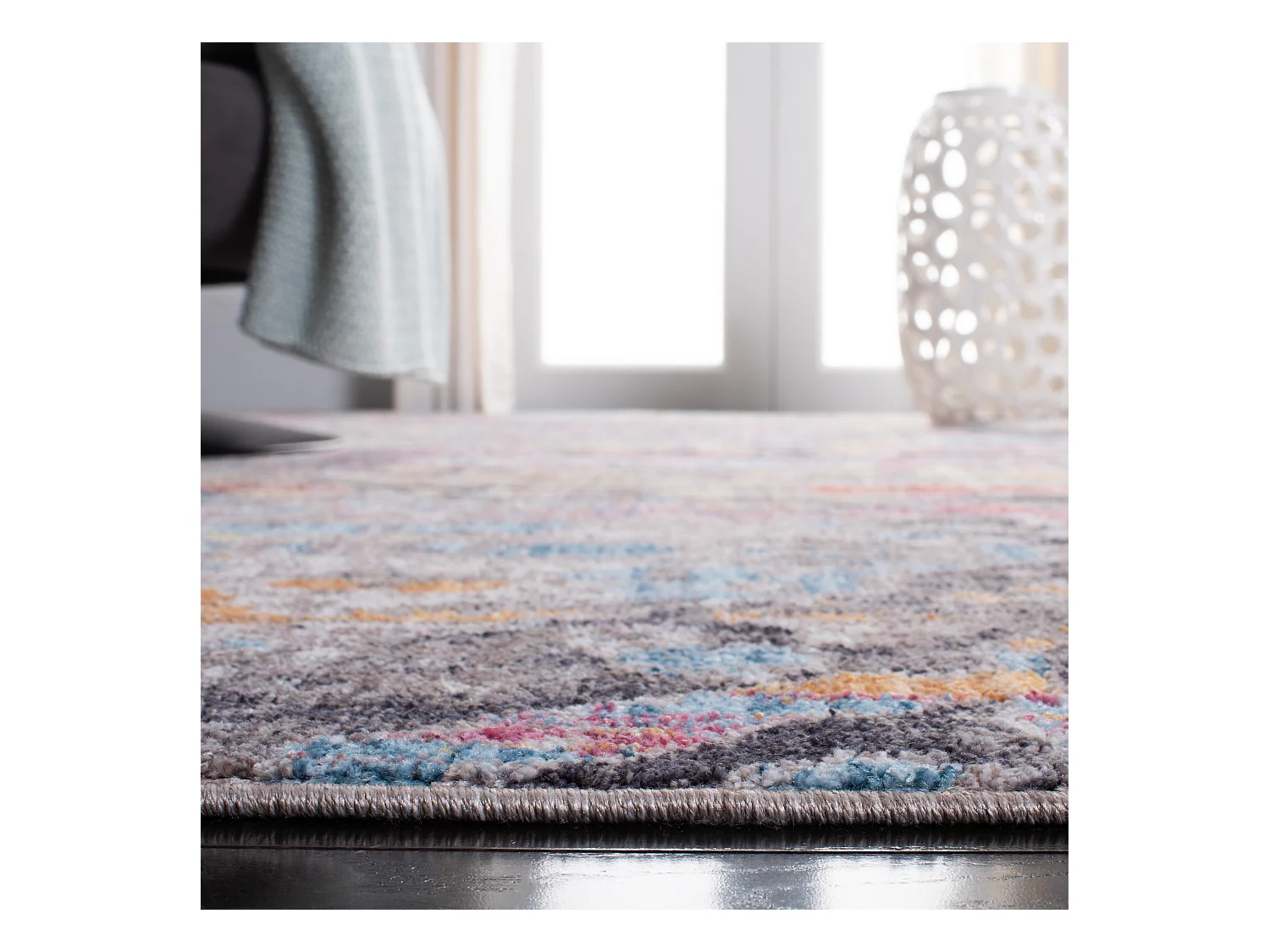 Tapis Gris/Bleu 155 X 229 cm - Bellini