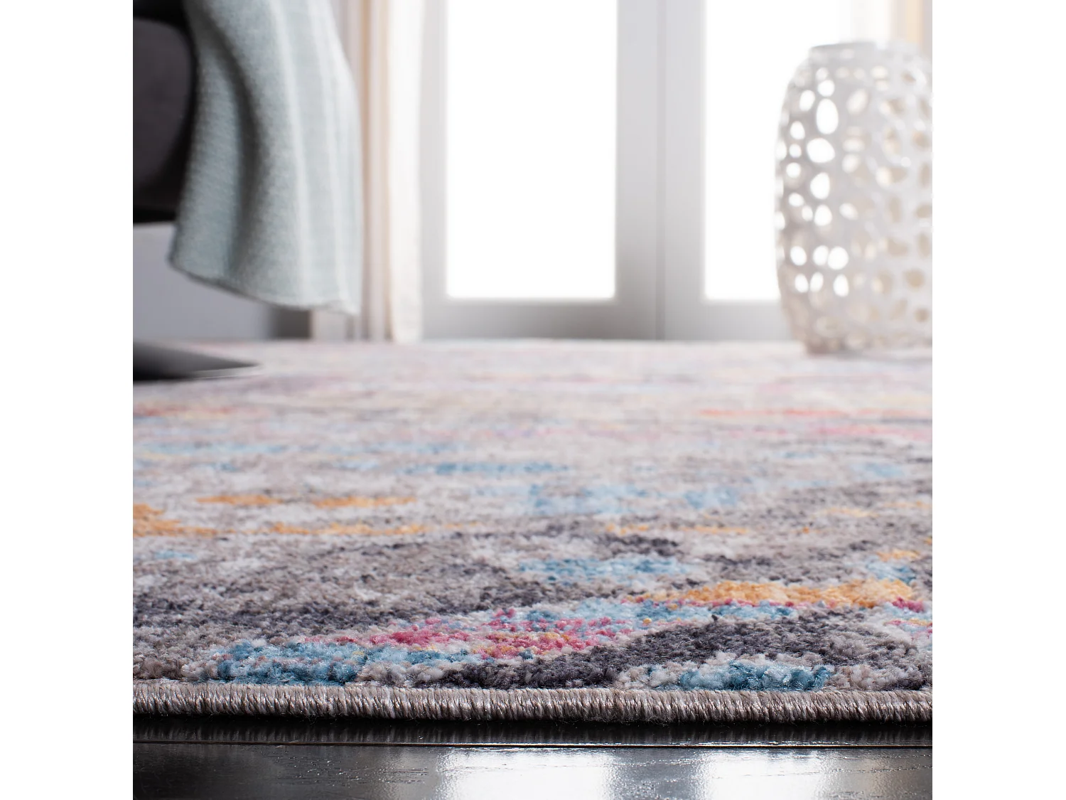 Tapis Gris/Bleu 155 X 229 cm - Bellini
