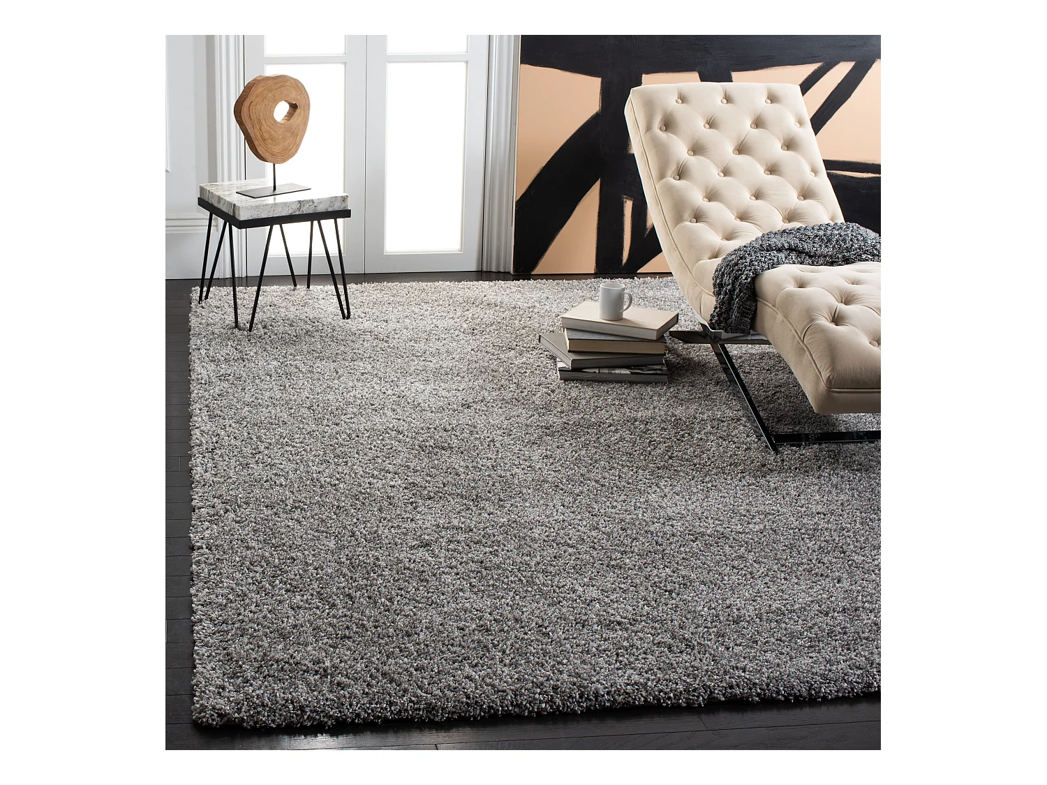 Tapis Gris 201 X 290 cm - Crosby