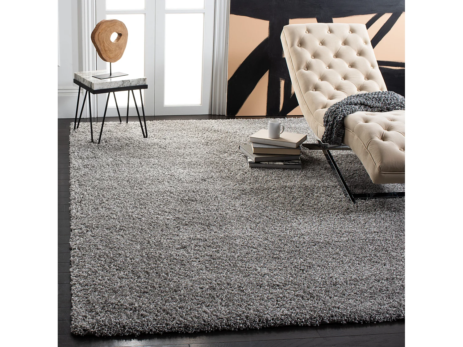 Tapis Gris 201 X 290 cm - Crosby