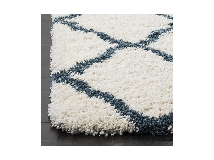 Tapis Neutre/Bleu 183 X 274 cm - Brooklyn