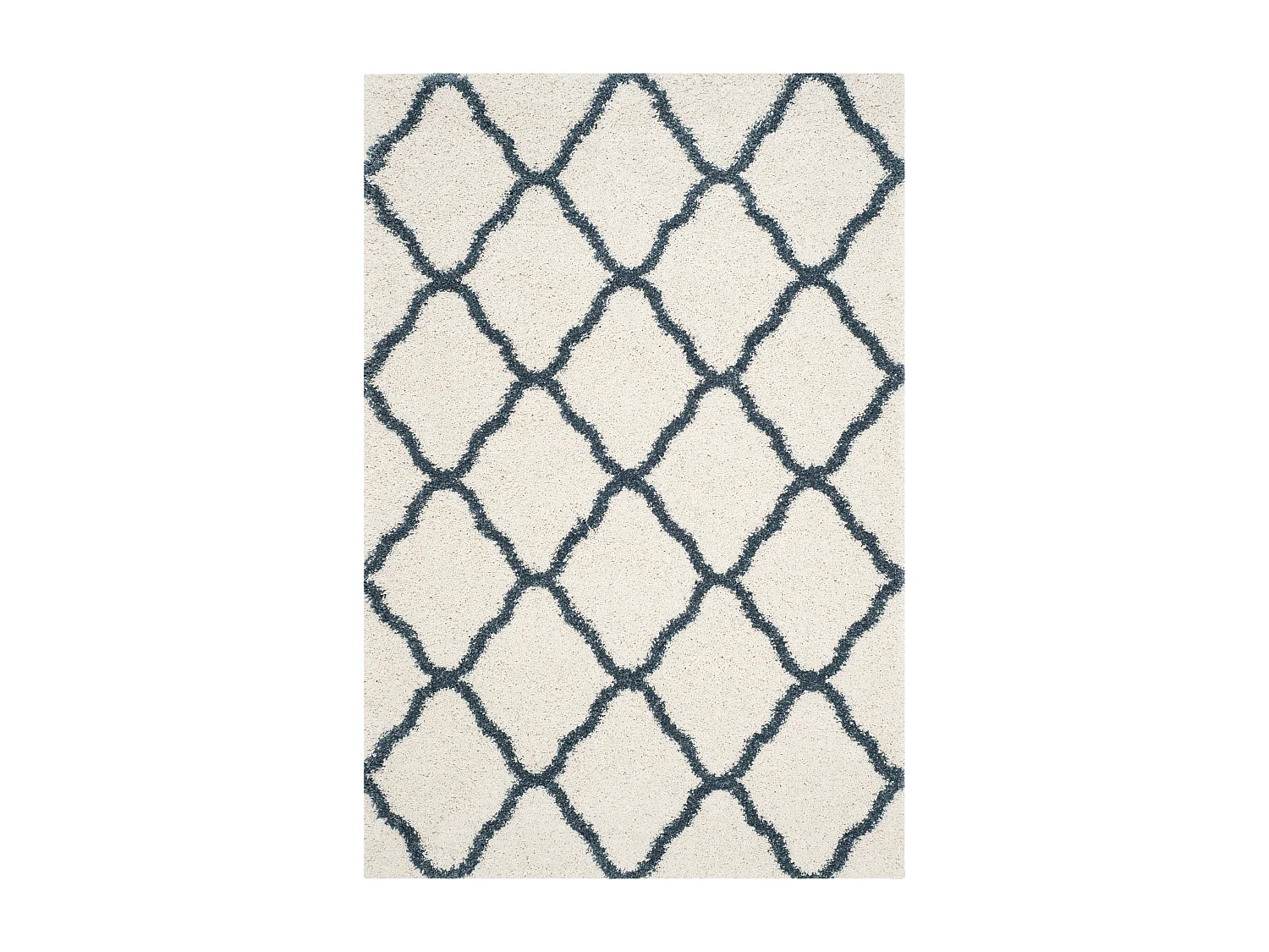 Tapis Neutre/Bleu 183 X 274 cm - Brooklyn