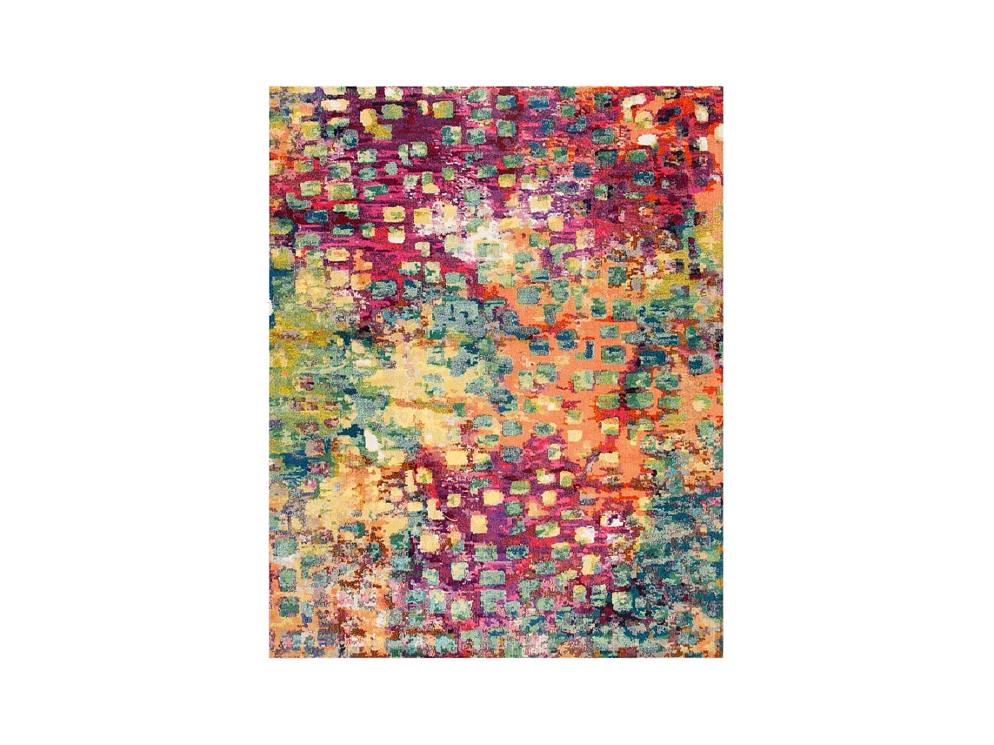 Tapis Fuchsia/Or 274 X 366 cm - Paisley