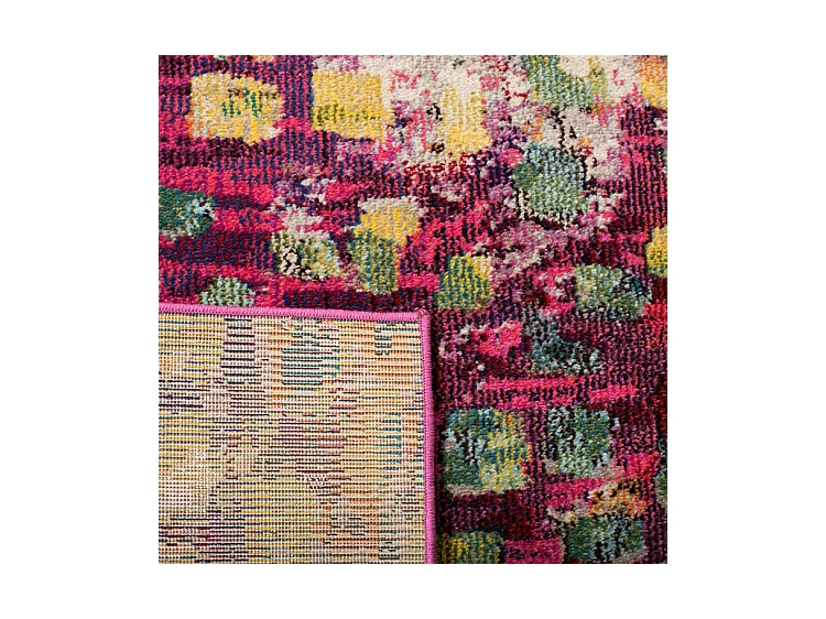 Tapis Fuchsia/Or 274 X 366 cm - Paisley