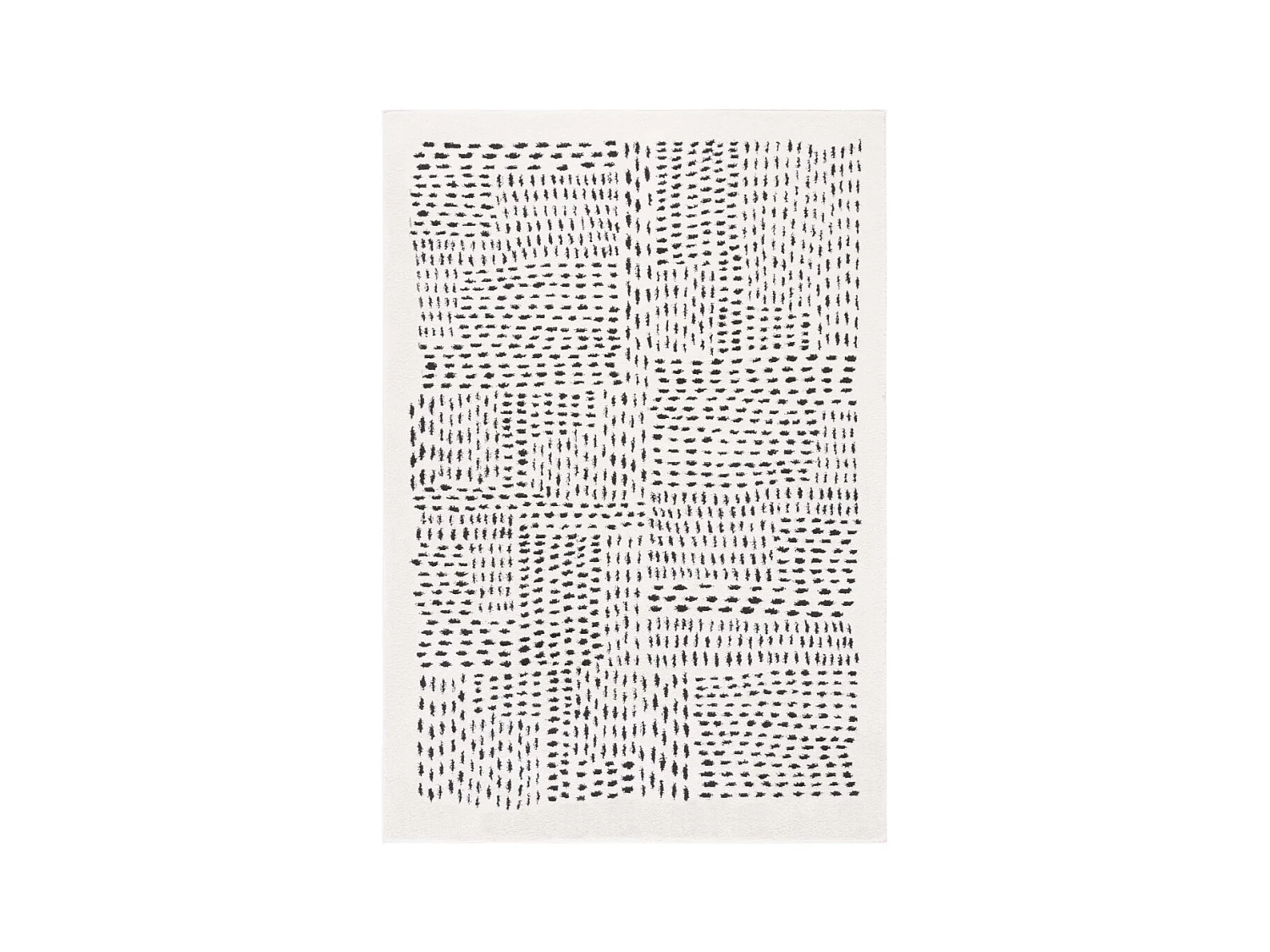 Tapis IVOIRE/NOIR 274 X 366 cm - Grazia
