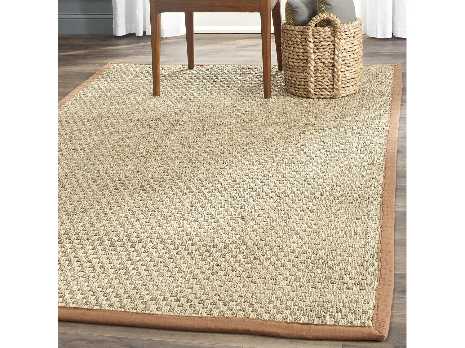 Tapis Neutre/Marron 122 X 183 cm - Roselyn