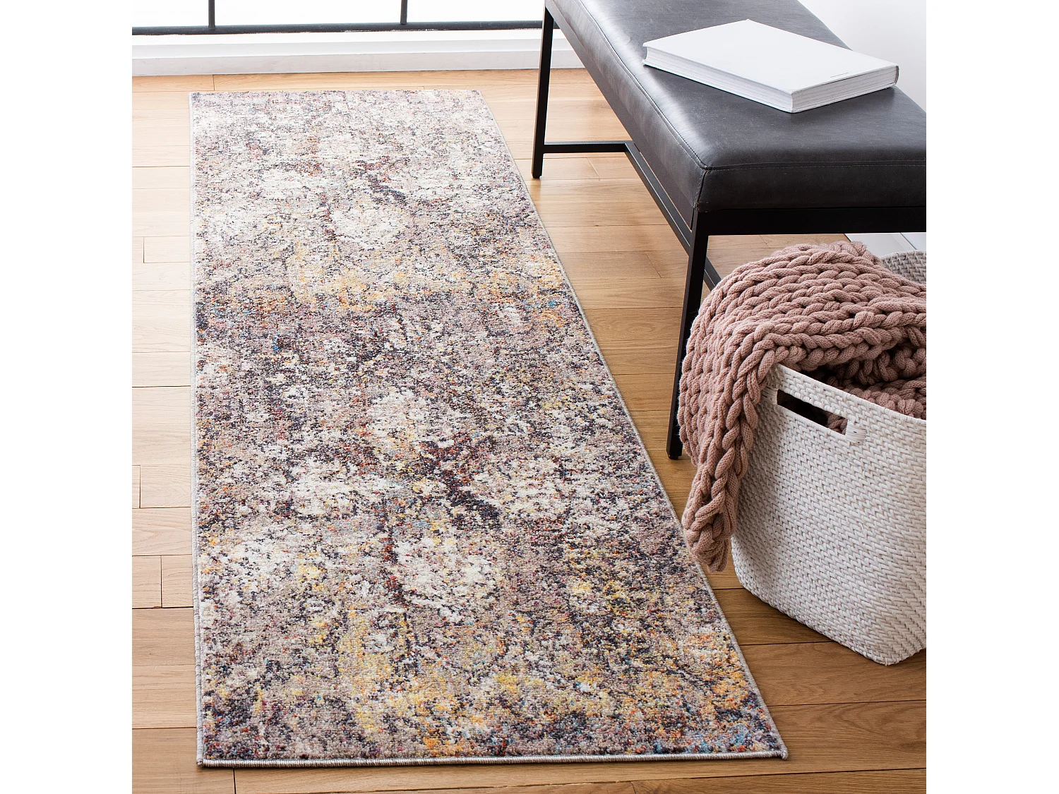 Tapis Bleu/Gris 69 X 244 cm - Lilibeth