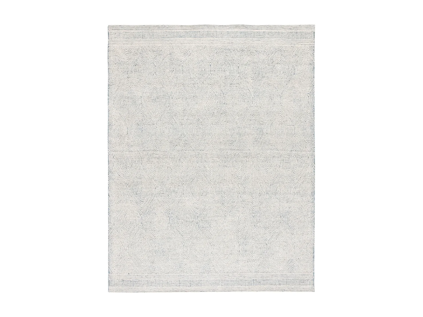 Tapis Ivoire/Bleu 244 X 305 cm - Alaska