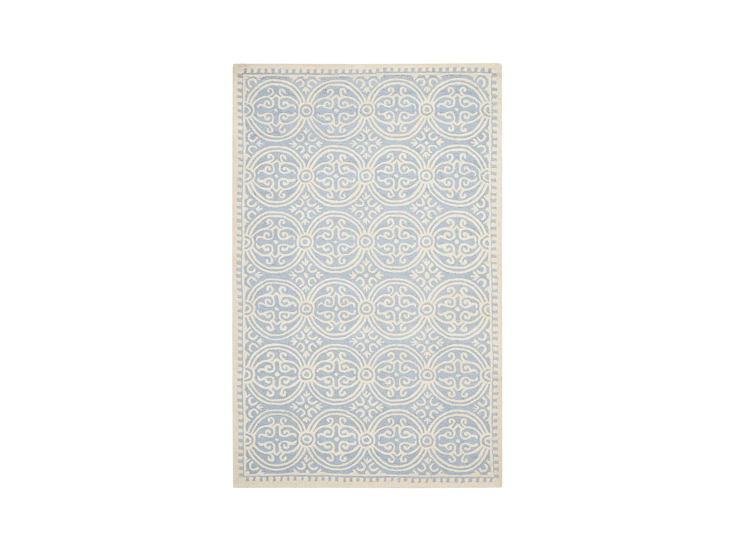 Tapis Bleu/Neutre 152 X 244 cm - Roby