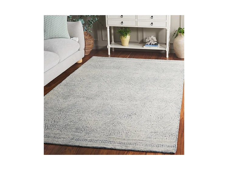 Tapis Ivoire/Bleu 183 X 274 cm - Alaska