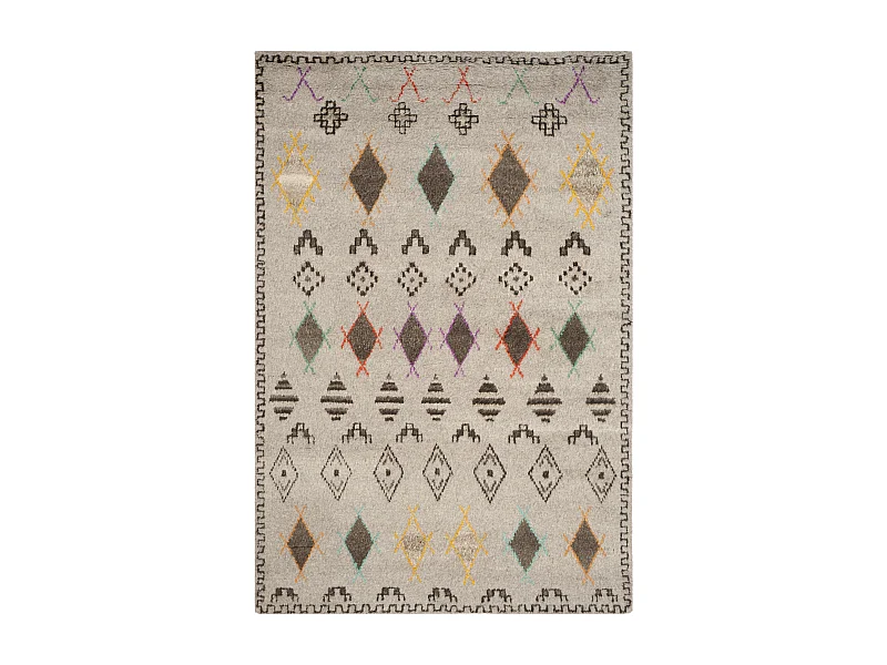 Tapis Neutre/Multicolore 183 X 274 cm - Kora