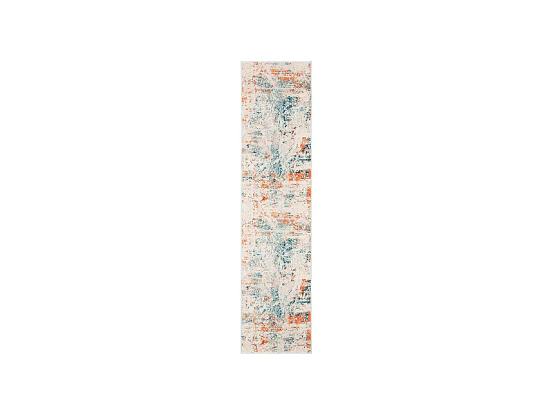 Tapis Neutre/Orange 61 X 244 cm - Mansie
