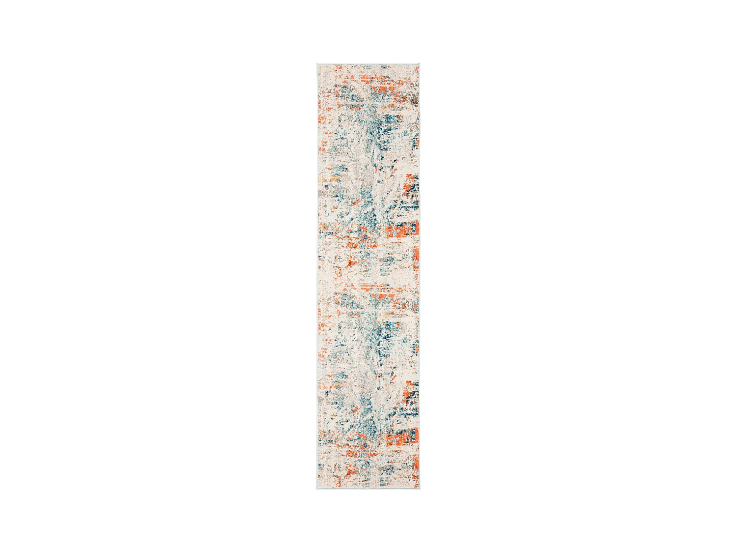 Tapis Neutre/Orange 61 X 244 cm - Mansie