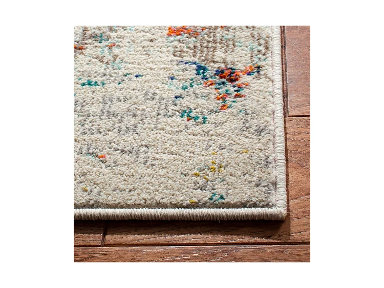 Tapis Neutre/Orange 61 X 244 cm - Mansie