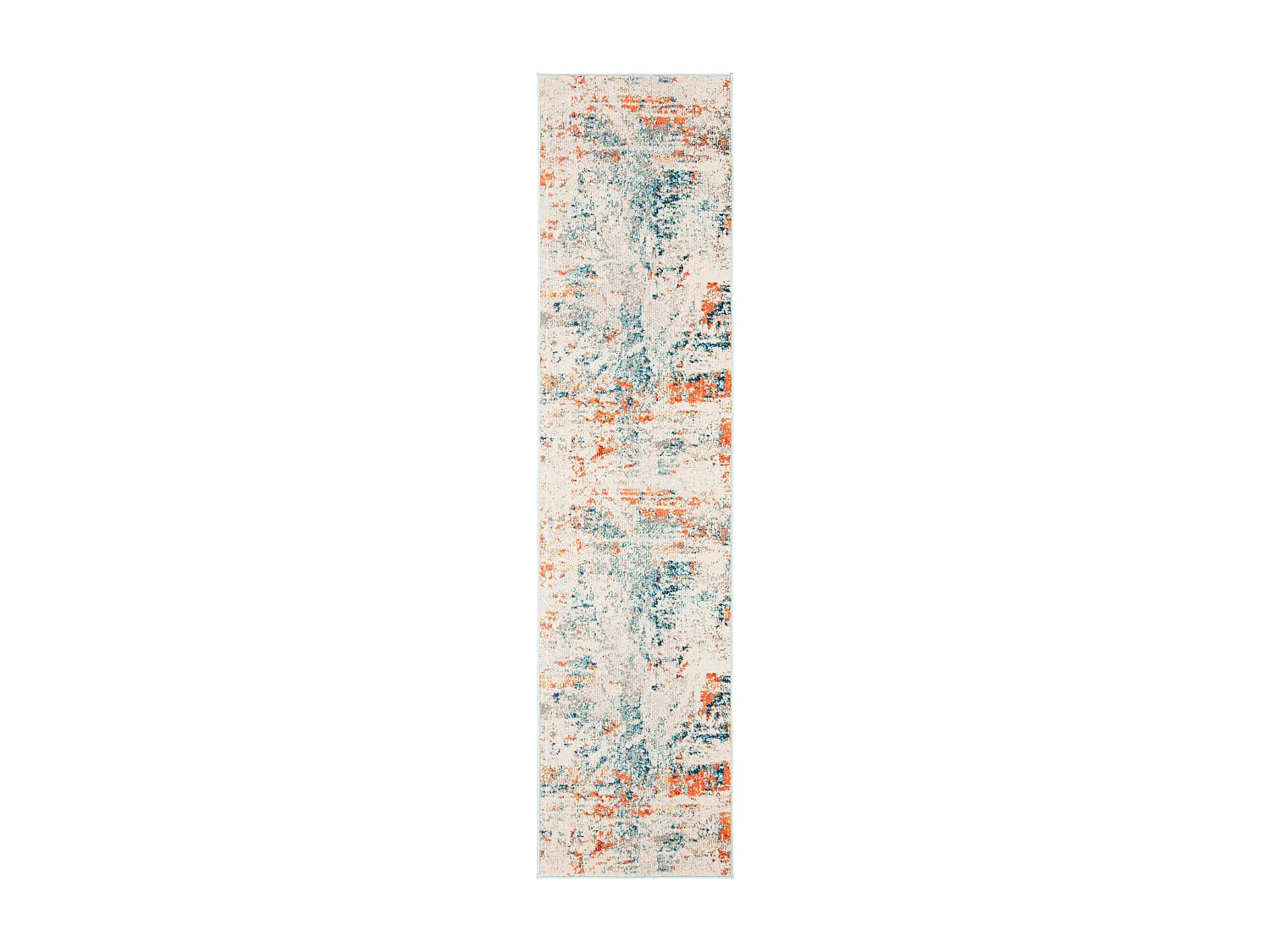Tapis Neutre/Orange 61 X 244 cm - Mansie