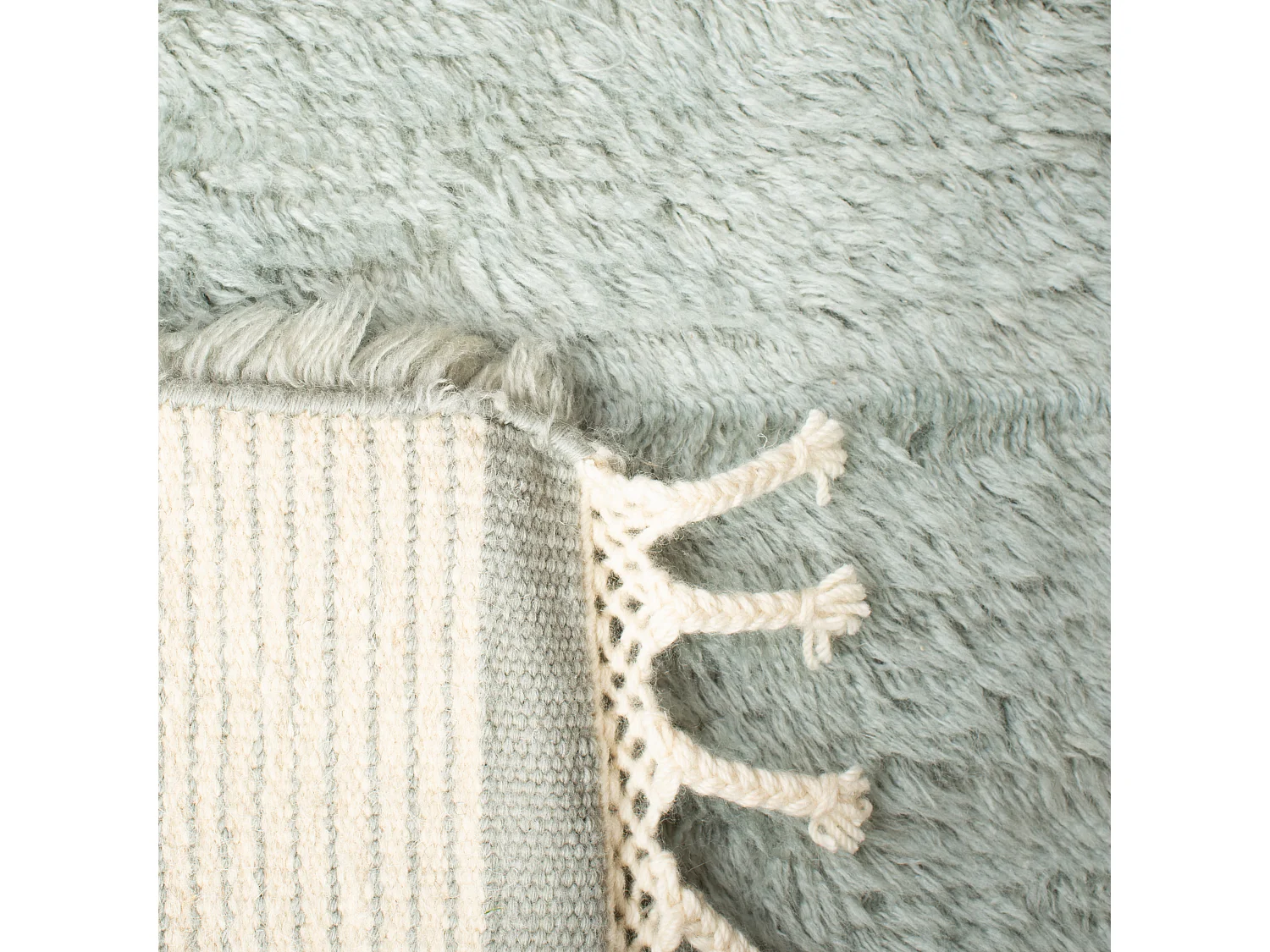 Tapis Bleu Gris 122 X 183 cm - Curtiz