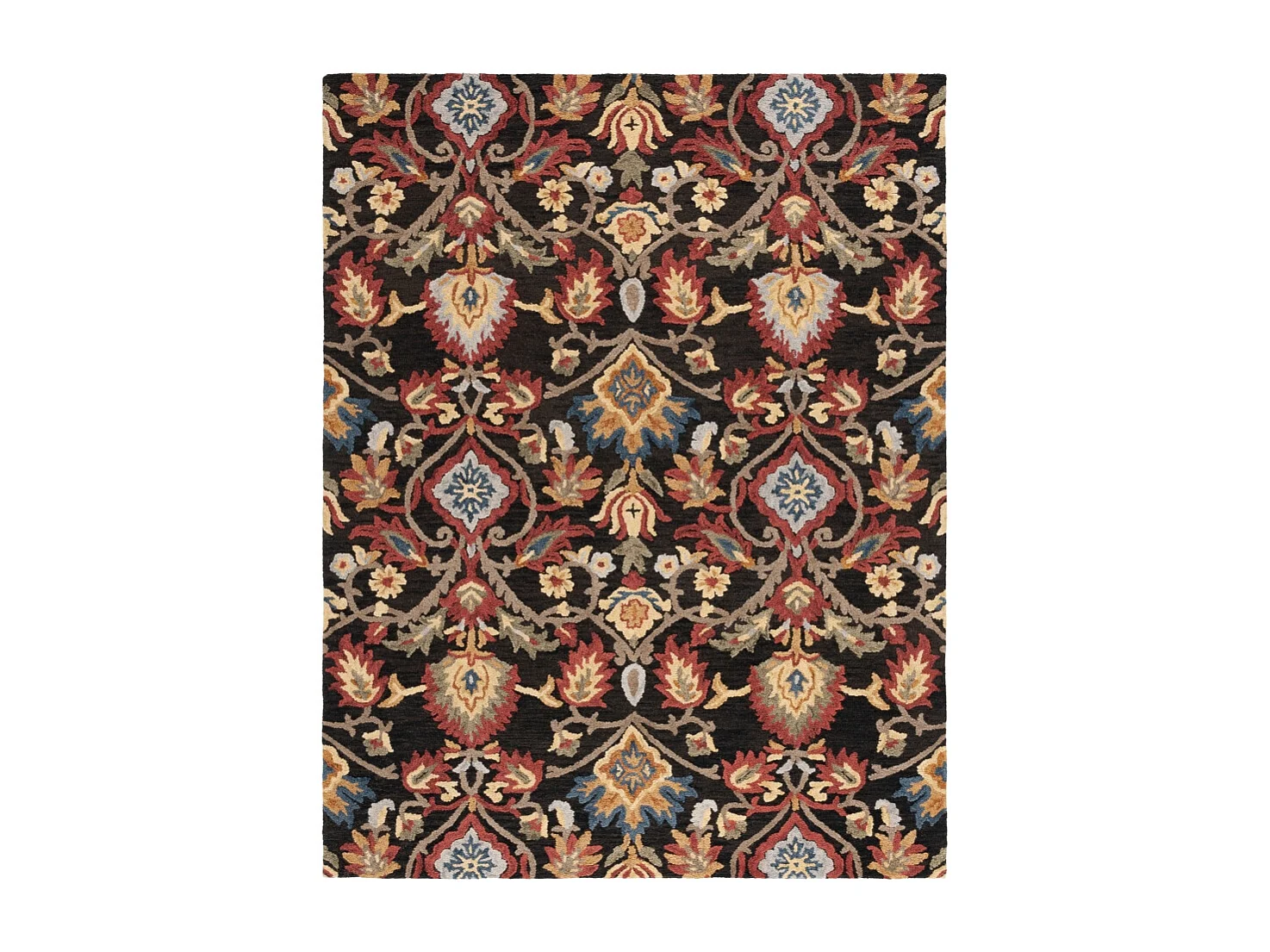 Tapis Charbon/Multi 183 X 274 cm - Juni