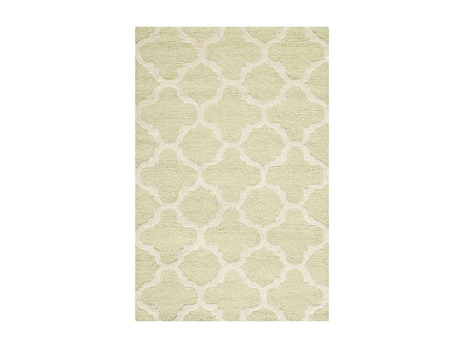 Tapis Vert/Neutre 61 X 91 cm - Bessa