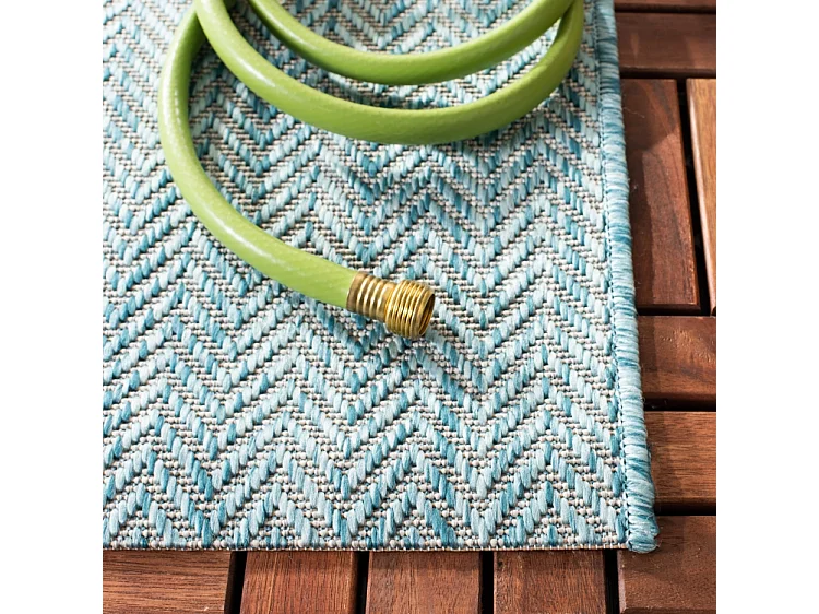 Tapis Bleu Gris 160 X 231 cm - Solstice