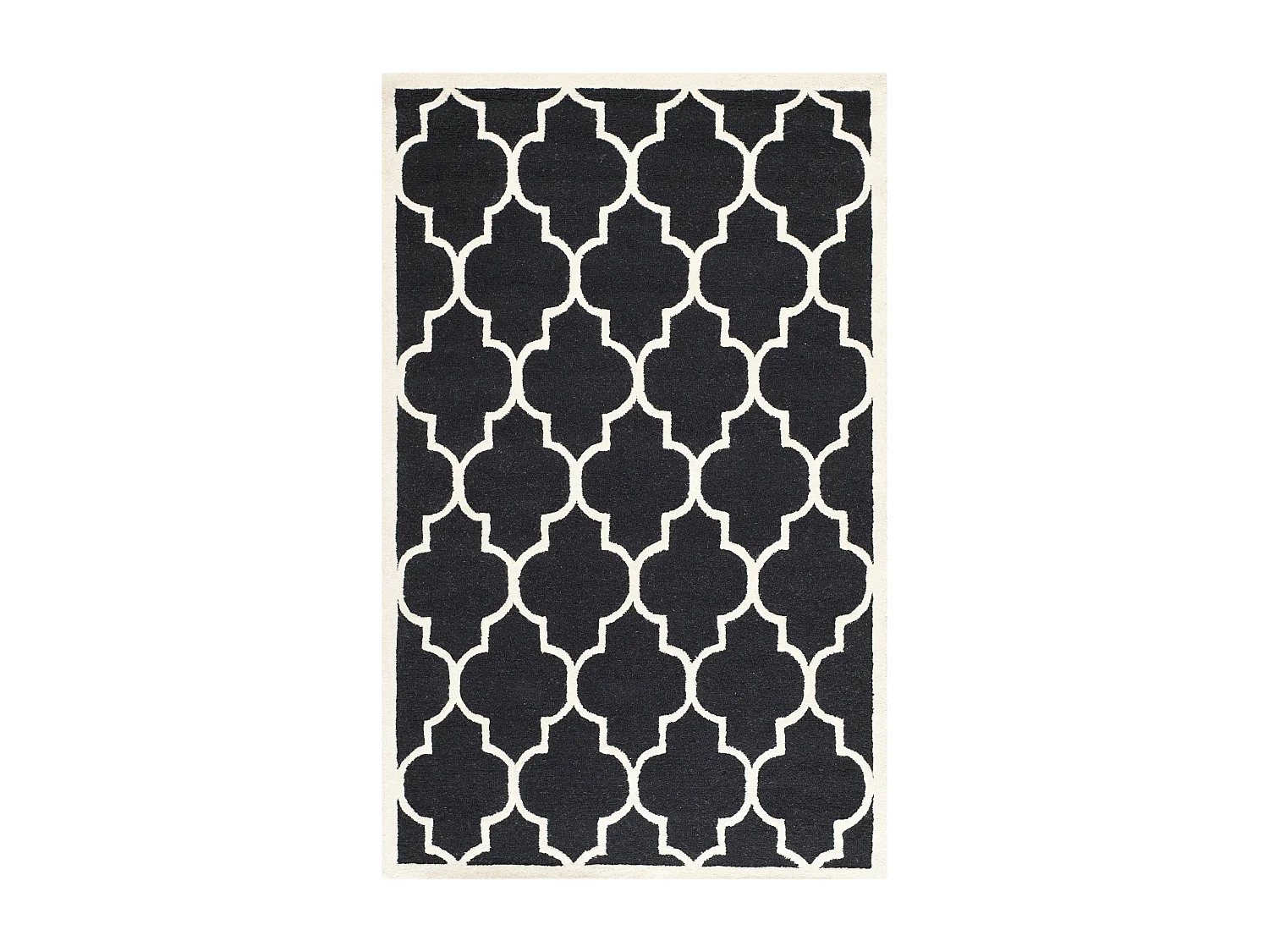 Tapis Noir/Neutre 122 X 183 cm - Sky