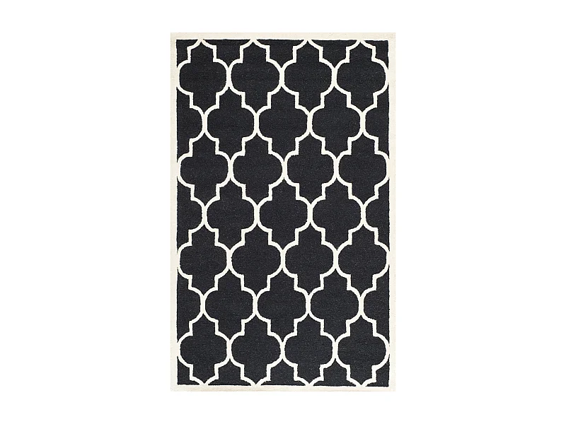 Tapis Noir/Neutre 122 X 183 cm - Sky