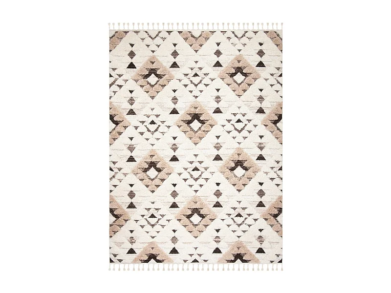 Tapis Ivoire/Marron 274 X 366 cm - Bianca