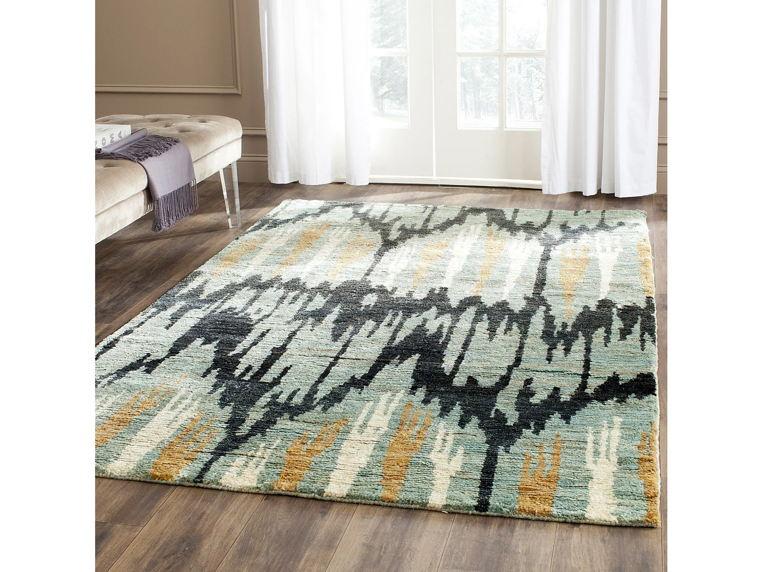 Tapis Gris 152 X 244 cm - Salt