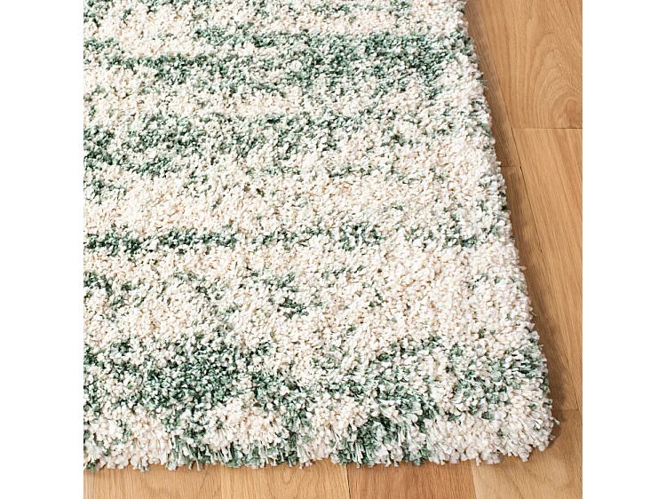 Tapis Ivoire/Vert 122 X 183 cm - Vida