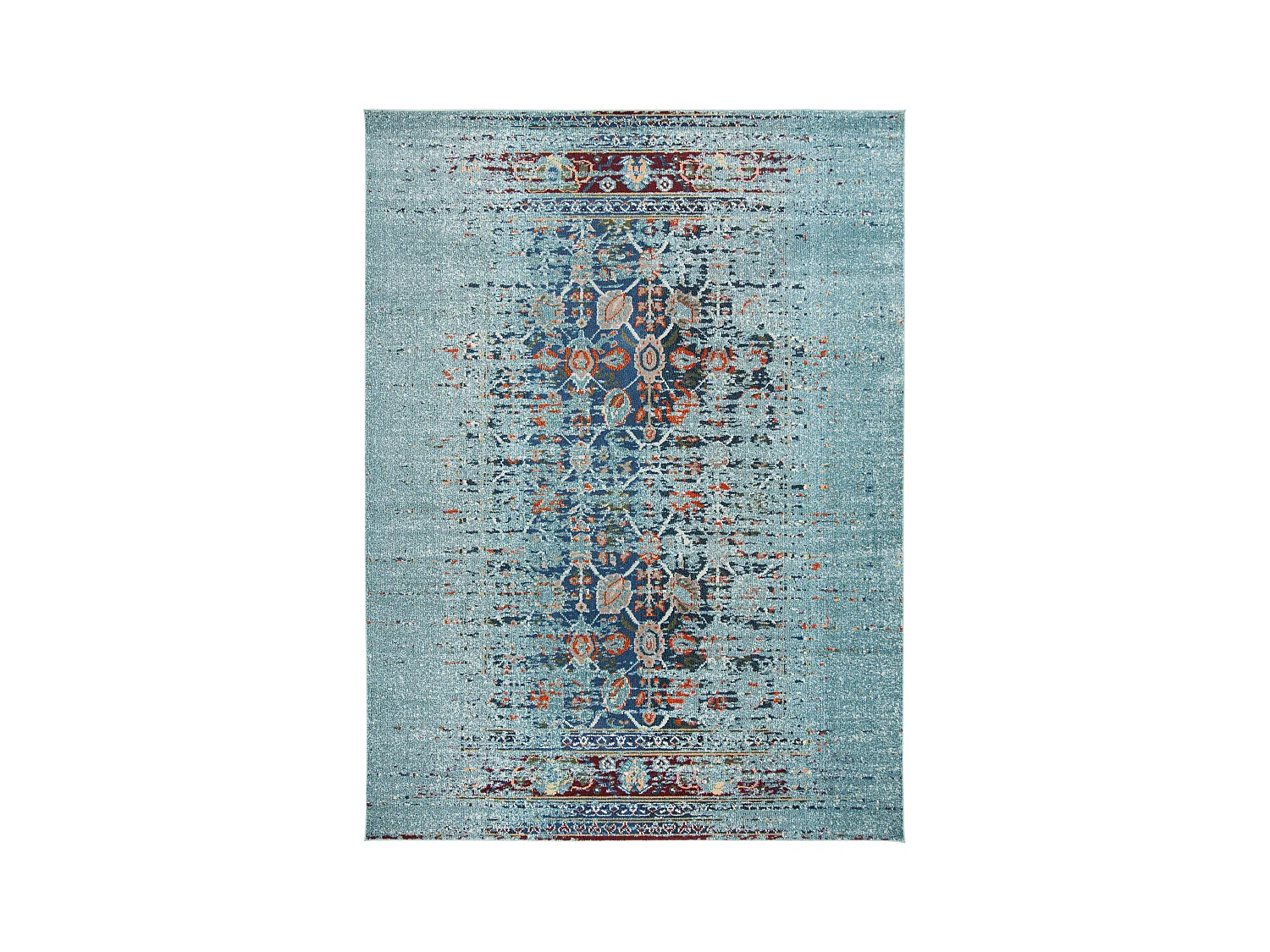 Tapis Bleu/Multicolore 235 x 335 cm - Almeria