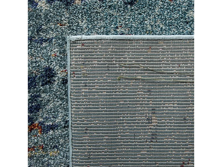 Tapis Bleu/Multicolore 235 x 335 cm - Almeria
