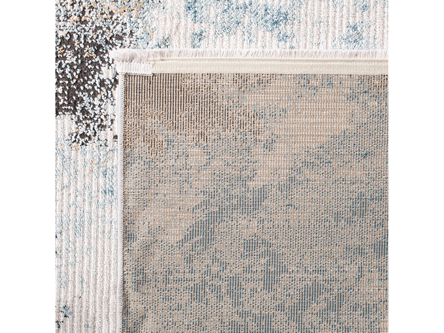 Tapis Bleu/Neutre 183 X 274 cm - Olive