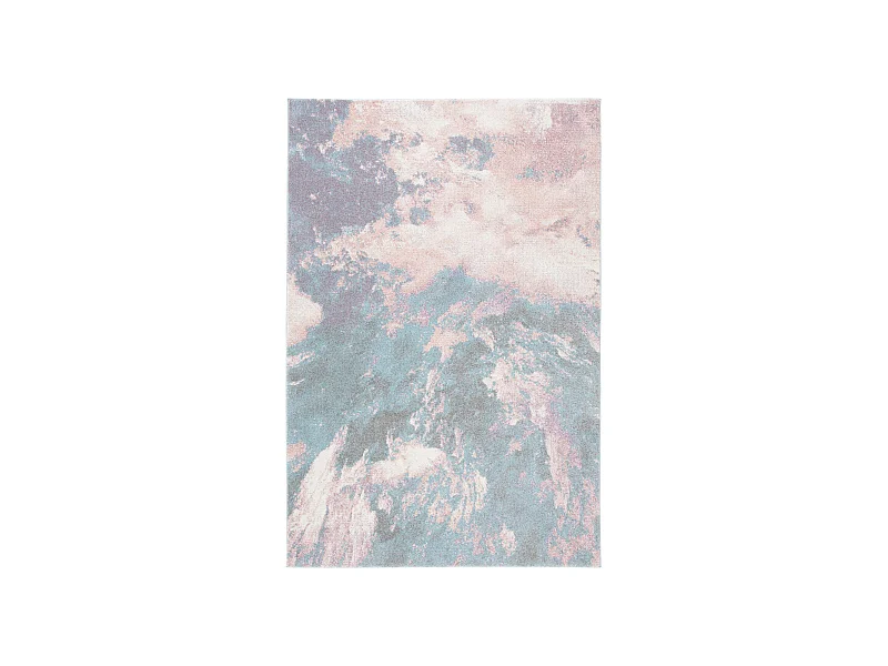 Tapis Rose/Bleu 79 X 152 cm - Camila