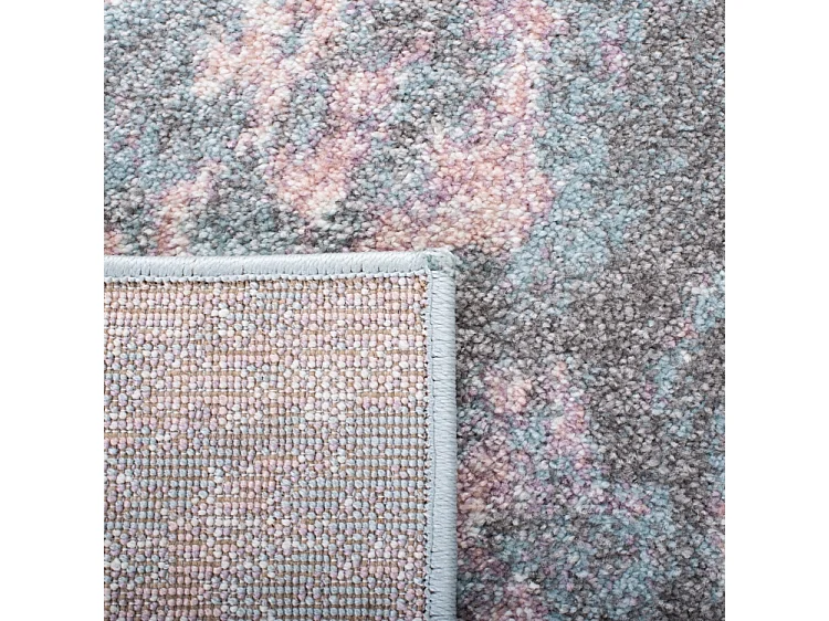 Tapis Rose/Bleu 79 X 152 cm - Camila