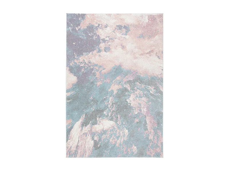 Tapis Rose/Bleu 79 X 152 cm - Camila