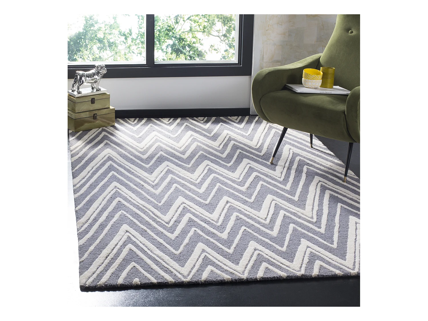 Tapis Gris/Neutre 183 X 274 cm - Thessaly