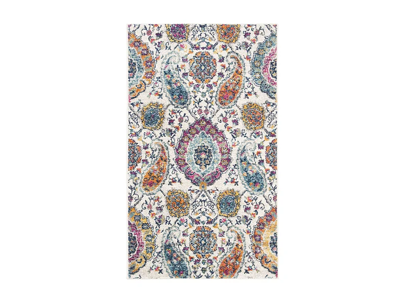Tapis Neutre/Multicolore 122 X 183 cm - Mischa