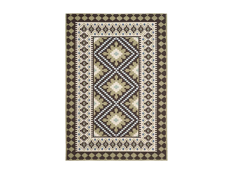 Tapis Marron/Vert 201 X 290 cm - Ratia