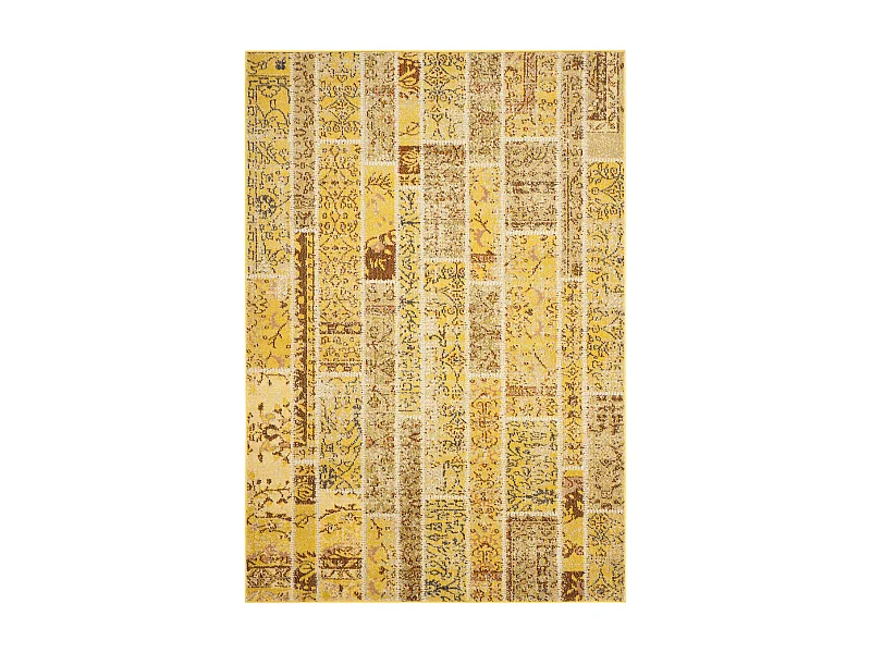 Tapis Jaune/Multicolore 201 X 279 cm - Effi