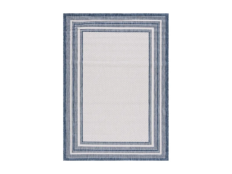 Tapis Ivoire/Marine 122 X 170 cm - Aeliana