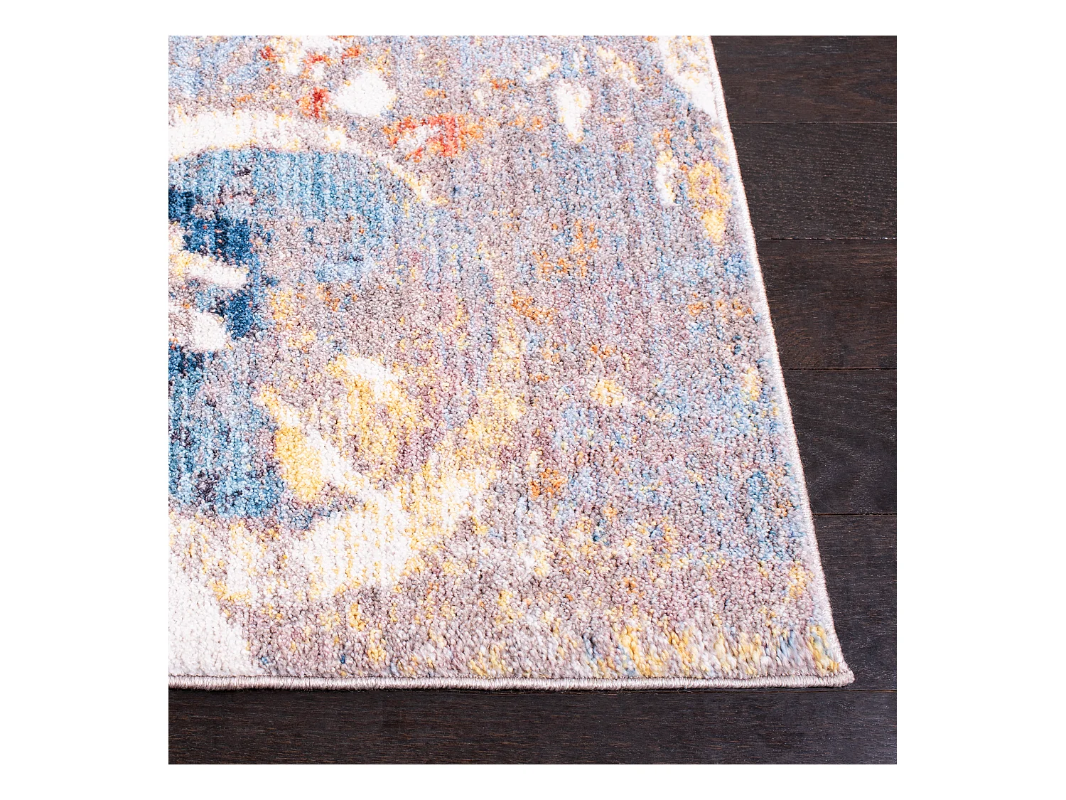 Tapis Gris/Bleu 122 X 183 cm - Nalla