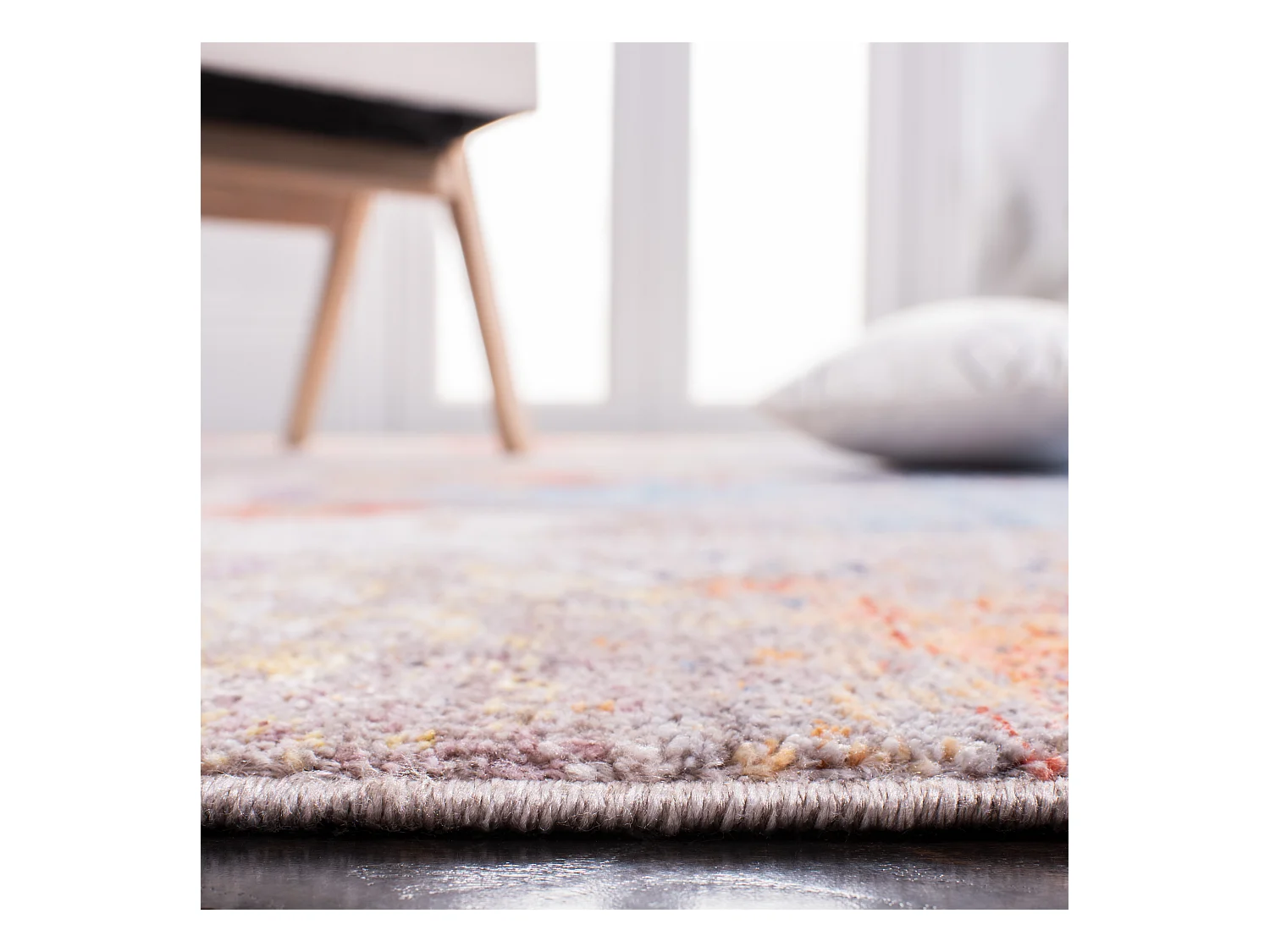 Tapis Gris/Bleu 122 X 183 cm - Nalla