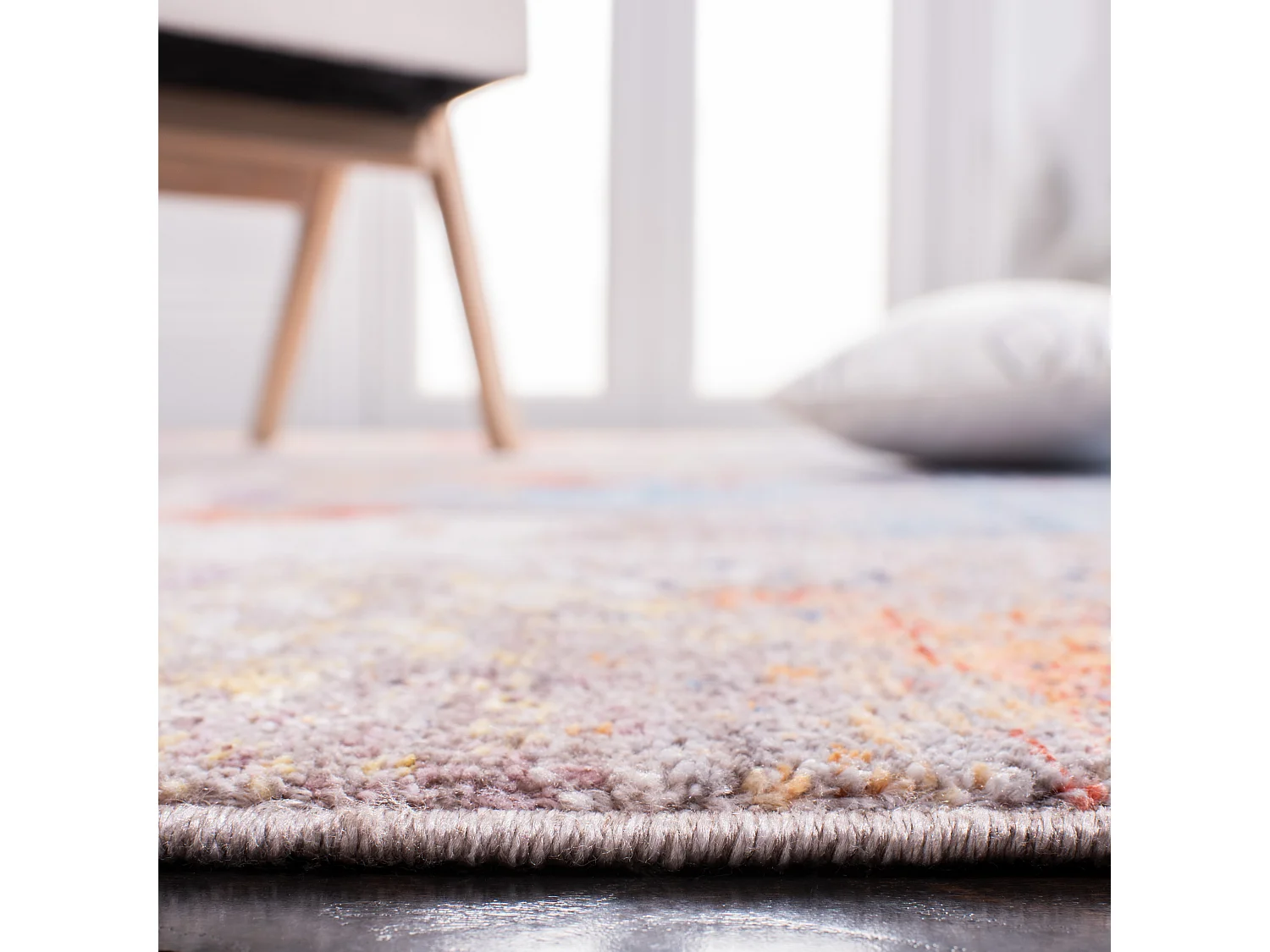 Tapis Gris/Bleu 122 X 183 cm - Nalla